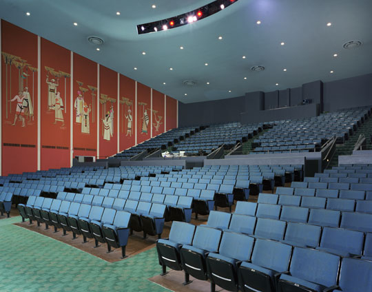 Millard Sheets Studio, murals in the Scottish Rite Center, San Francisco, completed c.1965